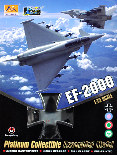 EF-2000A イタリア空軍 完成品 (イージーモデル 1/72 ウイングド エース （Winged Ace） No.37143) 商品画像