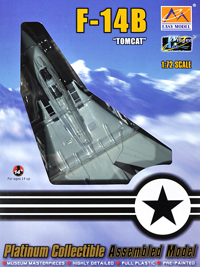 F-14B トムキャット VF-143 ピューキンドッグス 2001 完成品 (イージーモデル 1/72 ウイングド エース （Winged Ace） No.37185) 商品画像