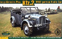 ドイツ ストゥーバー Kfz.2 軽四輪駆動車 無線搭載タイプ