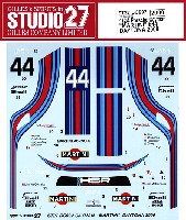 スタジオ27 ツーリングカー/GTカー オリジナルデカール ポルシェ ケイマン マルティニ #44 デイトナ 2009年