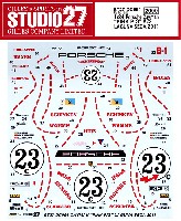 スタジオ27 ツーリングカー/GTカー オリジナルデカール ポルシェ ケイマン ピンク ピッグ #3 ラグナセカ 2011年