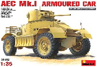 ミニアート 1/35 WW2 ミリタリーミニチュア AEC Mk.1 装甲車