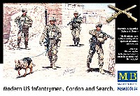 アメリカ 現用歩兵 ＋ 軍用犬 (アフガン戦 捜索部隊)