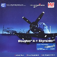 ホビーマスター 1/72 エアパワー シリーズ （レシプロ） AD-6 スカイレイダー ブラック・ファルコンズ