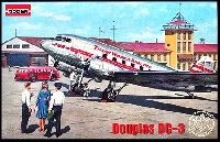 ローデン 1/144 エアクラフト アメリカ ダグラス DC-3 ダコタ旅客機 1930年代