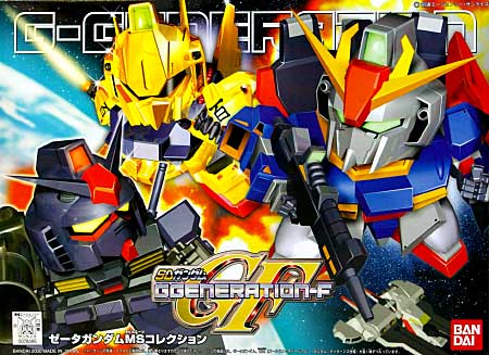 ゼータガンダム MSコレクション プラモデル (バンダイ SDガンダム　ＧジェネレーションＦ No.SP0078485) 商品画像