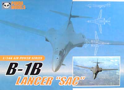 B-1B ランサー SAC プラモデル (パンダモデル 1/144 Air Power Series No.40001) 商品画像