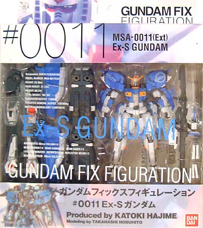 MSA-011(Ext） Ex-Sガンダム フィギュア (バンダイ Gundam Fix Figuration （ガンダムフィックスフィギュレーション） No.0011) 商品画像