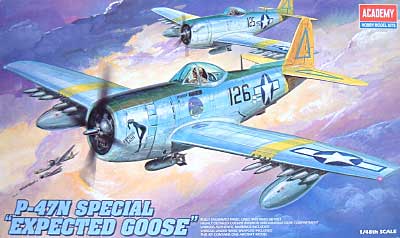 P-47N サンダーボルト EXPECTED GOOSE プラモデル (アカデミー 1/48 Aircrafts No.2206) 商品画像