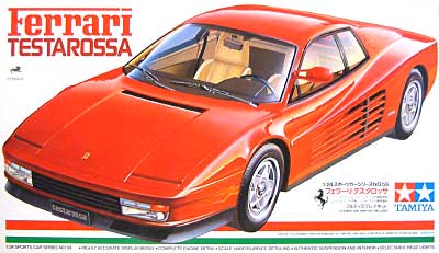 フェラーリ テスタロッサ プラモデル (タミヤ 1/24 スポーツカーシリーズ No.059) 商品画像