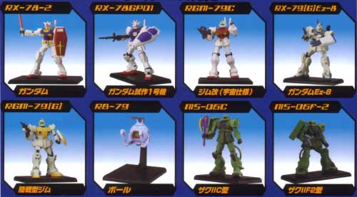 ガンダムコレクション Vol.3 (1BOX=12個入) 完成品 (バンダイ ガンダムコレクション No.003) 商品画像_1