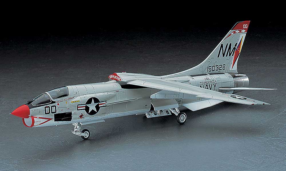 F-8E クルーセイダー プラモデル (ハセガワ 1/48 飛行機 PTシリーズ No.PT025) 商品画像_2