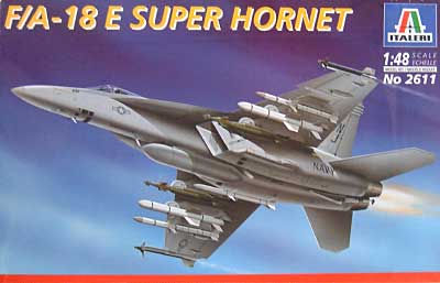 F/A-18E スーパーホーネット プラモデル (イタレリ 1/48 飛行機シリーズ No.2611) 商品画像
