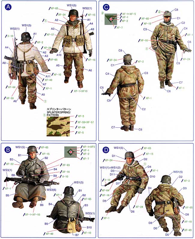 ドイツ装甲擲弾兵 Vol.2 プラモデル (トライスターモデル 1/35 ミリタリー No.35005) 商品画像_1