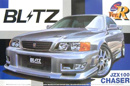 ブリッツ JZX100 チェイサー(前期型） プラモデル (アオシマ 1/24 Sパッケージ・バージョンR No.068) 商品画像