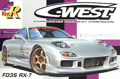 C-ウエスト RX-7 プラモデル (アオシマ 1/24 Sパッケージ・バージョンR No.旧070) 商品画像