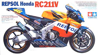レプソル ホンダ RC211V プラモデル (タミヤ 1/12 オートバイシリーズ No.092) 商品画像