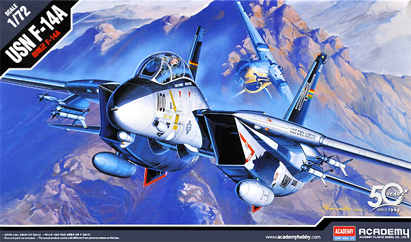 USN F-14A トムキャット プラモデル (アカデミー 1/72 Aircrafts No.12471) 商品画像