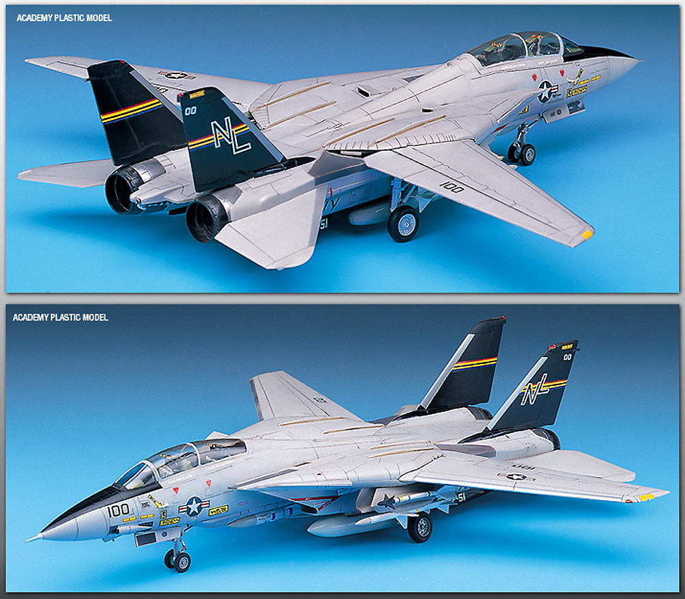 USN F-14A トムキャット プラモデル (アカデミー 1/72 Aircrafts No.12471) 商品画像_2