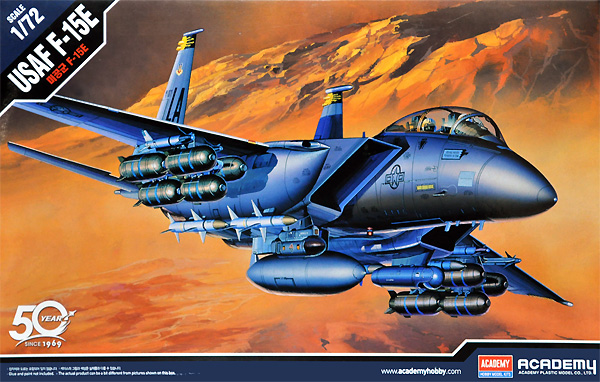 USAF F-15E ストライクイーグル プラモデル (アカデミー 1/72 Aircrafts No.12478) 商品画像