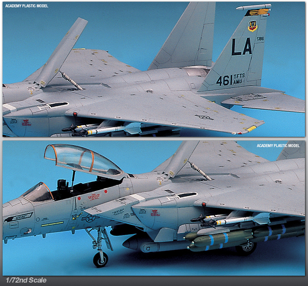 USAF F-15E ストライクイーグル プラモデル (アカデミー 1/72 Aircrafts No.12478) 商品画像_3