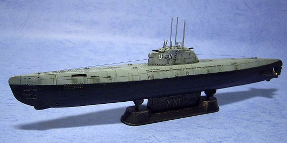 ドイツ海軍 潜水艦 Uボート タイプ 21 プラモデル (AFV CLUB 1/350 潜水艦 No.SE73501) 商品画像_2