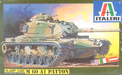 M60A1 パットン プラモデル (イタレリ 1/35 ミリタリーシリーズ No.6397) 商品画像