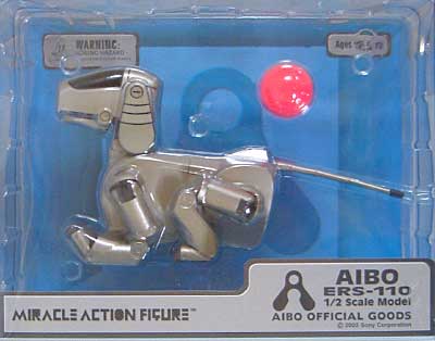 AIBO ERS-110 フィギュア (メディコム・トイ MIRACLE ACTION FIGURE No.035) 商品画像