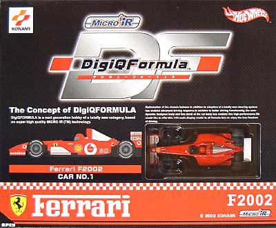 フェラーリ F2002 スターターセット RC (コナミ DigiQ Formula No.DF101S) 商品画像