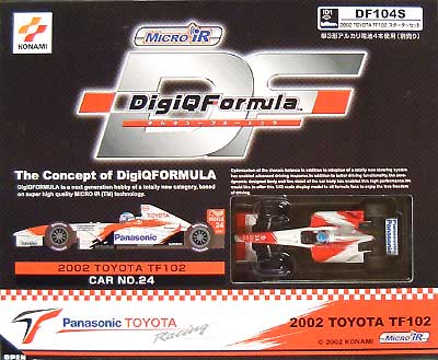 トヨタ TF102 スターターセット RC (コナミ DigiQ Formula No.DF104S) 商品画像