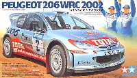 タミヤ 1/24 スポーツカーシリーズ プジョー206WRC 2002 ウィナー仕様