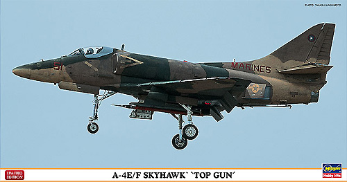 A-4E/F スカイホーク トップガン プラモデル (ハセガワ 1/48 飛行機 限定生産 No.07358) 商品画像