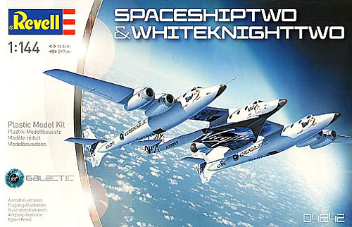 スペースシップ 2 & ホワイトナイト 2 プラモデル (レベル 1/144 飛行機 No.04842) 商品画像