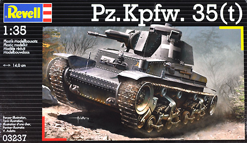 Pz.Kpfw.35(t) 戦車 プラモデル (レベル 1/35 ミリタリー No.03237) 商品画像