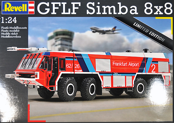 GFLF シンバ 8×8 消防車 プラモデル (レベル カーモデル No.07514) 商品画像