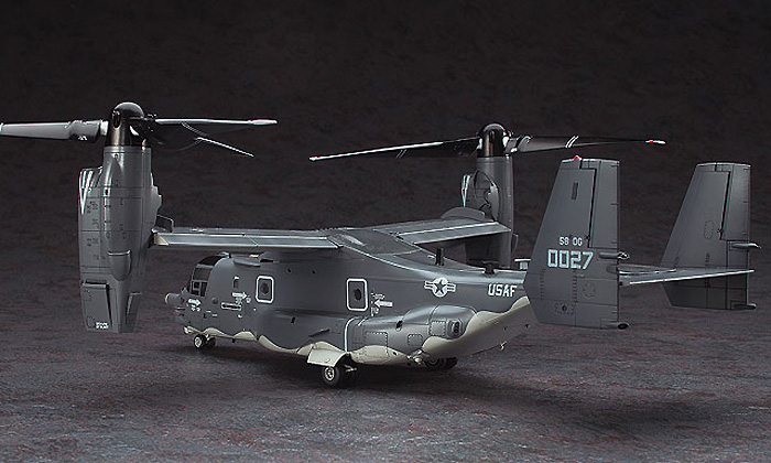 CV-22B オスプレイ アメリカ空軍 プラモデル (ハセガワ 1/72 飛行機 限定生産 No.02074) 商品画像_3