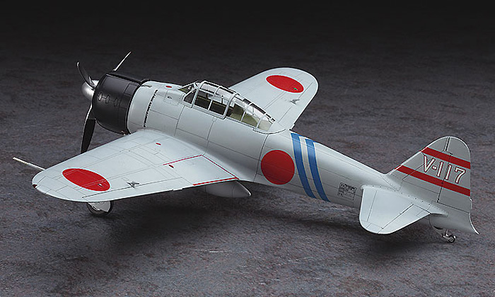 三菱 A6M2b 零式艦上戦闘機 21型 ラバウル プラモデル (ハセガワ 1/48 飛行機 限定生産 No.07359) 商品画像_3