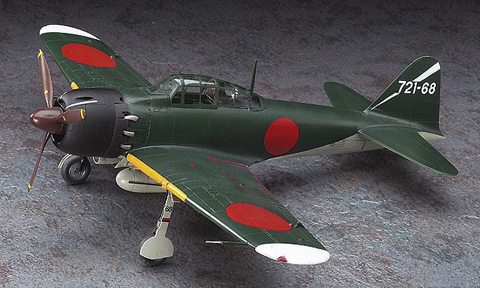 三菱 A6M5c 零式艦上戦闘機 52型丙 第721航空隊 プラモデル (ハセガワ 1/48 飛行機 限定生産 No.07362) 商品画像_3