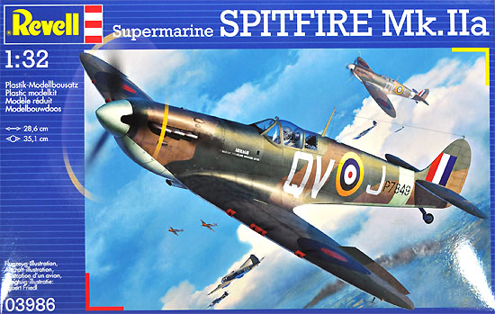 スピットファイア Mk.2 プラモデル (レベル 1/32 Aircraft No.03986) 商品画像