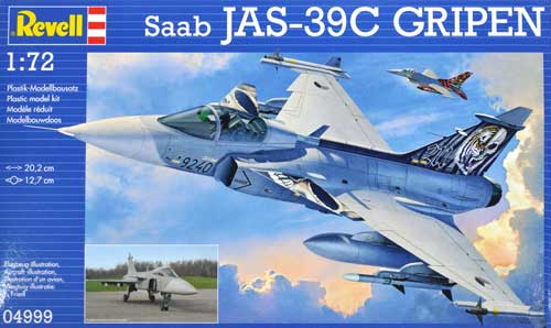 サーブ JAS-39C グリペン プラモデル (レベル 1/72 Aircraft No.04999) 商品画像