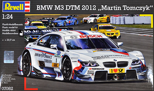 BMW M3 DTM 2012 マーティン・トムチェク プラモデル (レベル カーモデル No.07082) 商品画像