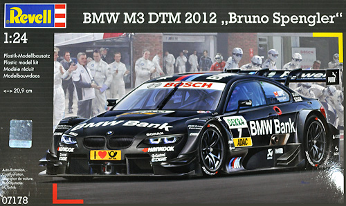 BMW M3 DTM 2012 ブルーノ・スペングラー プラモデル (レベル カーモデル No.07178) 商品画像