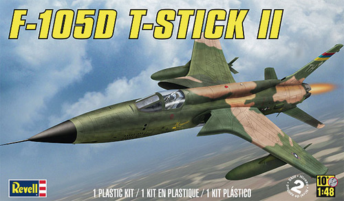 F-105D T-STICK 2 プラモデル (レベル 1/48 飛行機モデル No.85-5866) 商品画像