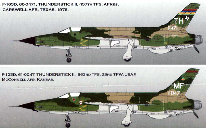 F-105D T-STICK 2 プラモデル (レベル 1/48 飛行機モデル No.85-5866) 商品画像_1