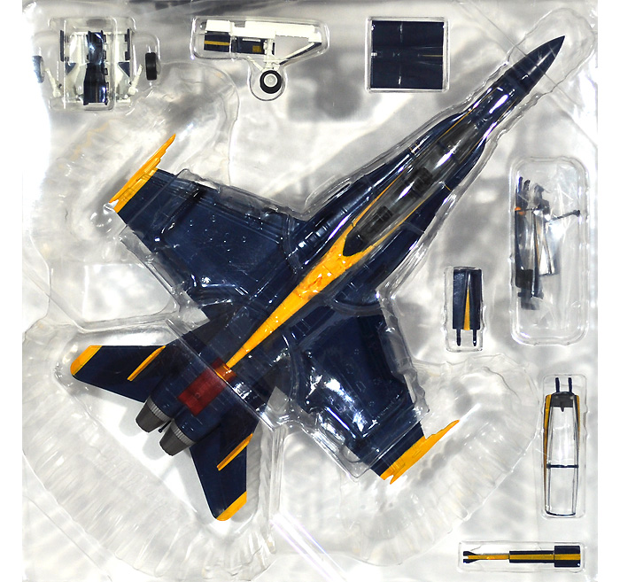 F/A-18D ホーネット ブルーエンジェルス 7号機 完成品 (ホビーマスター 1/72 エアパワー シリーズ （ジェット） No.HA3521) 商品画像_1