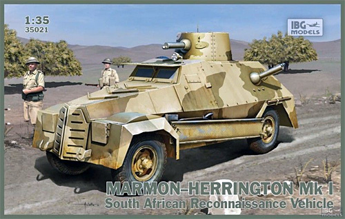 マーモンヘリントン Mk.1 四輪装甲車 プラモデル (IBG 1/35 AFVモデル No.35021) 商品画像