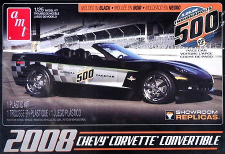 シボレー・コルベット コンバーチブル 2008 インディ 500 ペースカー プラモデル (amt 1/25 カーモデル No.AMT816/L12) 商品画像