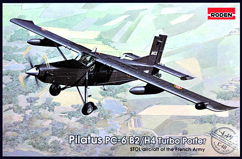 ピラタス PC-6 B2/H4 ターボポーター 軽輸送機 プラモデル (ローデン 1/48 エアクラフト プラモデル No.449) 商品画像