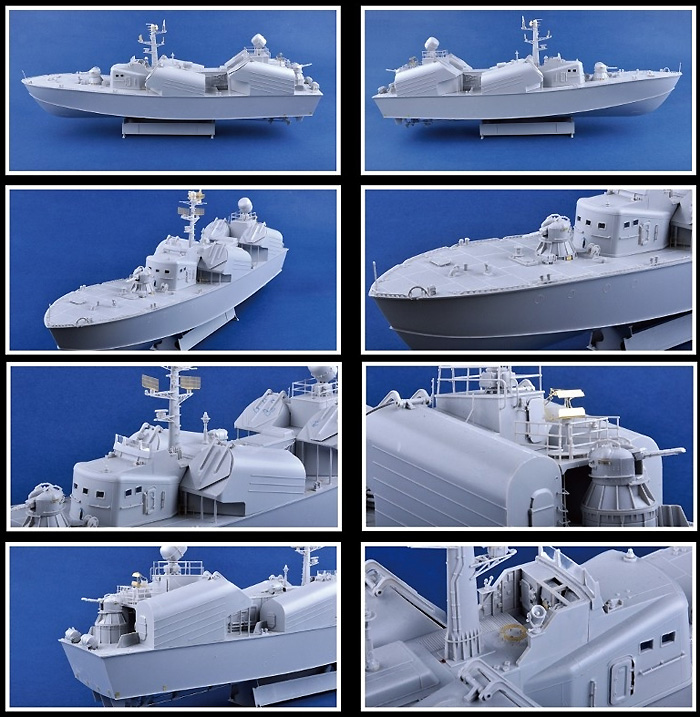 ロシア オーサ級 ミサイル艇 OSA-1 プラモデル (メリット インターナショナル 1/72 艦船 No.67201) 商品画像_2