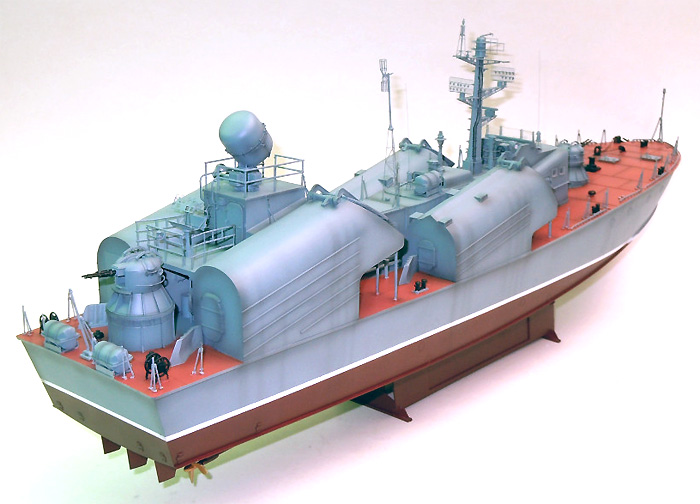 ロシア オーサ級 ミサイル艇 OSA-1 プラモデル (メリット インターナショナル 1/72 艦船 No.67201) 商品画像_3